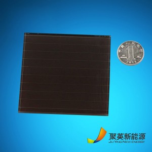 Panel solar de silicio amorfo para uso en exteriores