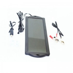 Cargador solar de batería de coche Panel solar de silicio amorfo al aire libre